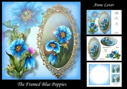 The Framed Blue Poppies