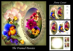 The Framed Pansies