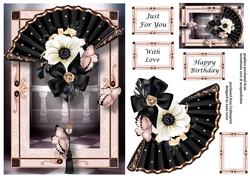 Floral Fan Chanel Bloom A5