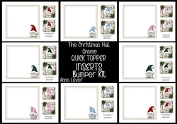 The Christmas Hat Gnome QUICK TOPPER INSERTS Bumper Kit