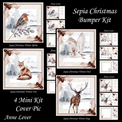 Sepia Christmas Bumper Kit