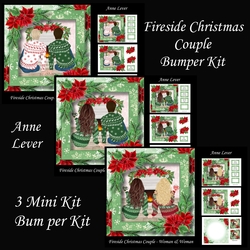 Fireside Christmas Couple Bumper Kit