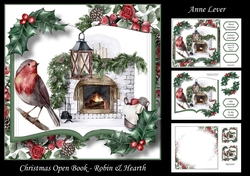 Christmas Open Book - Robin & Hearth