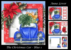 The Christmas Car - Blue 1