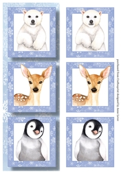 Lge DL Christmas Trio - Winter Friends