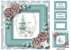 The Christmas Stags 3 8x8