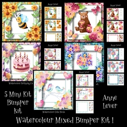 Watercolour Mixed Bumper Kit 1