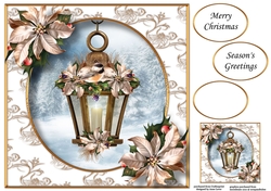 The Christmas Lantern 2 8x8
