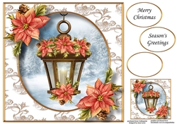 The Christmas Lantern 1 8x8