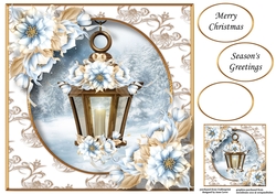 The Christmas Lantern 4 8x8