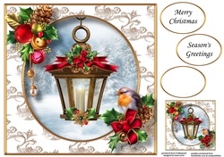 The Christmas Lantern 5 8x8