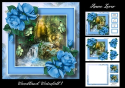 Woodland Waterfall 1