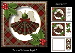 Tartan Christmas Angel 2