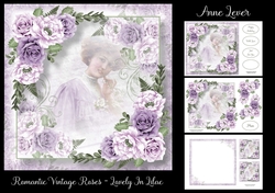 Romantic Vintage Roses - Lovely In Lilac