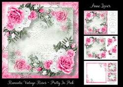 Romantic Vintage Roses - Pretty In Pink