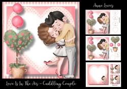 Love Is In The Air - Cuddling Couple