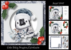 Cute Baby Penguin Christmas
