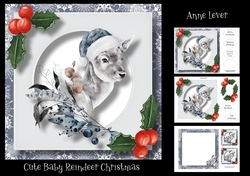 Cute Baby Reindeer Christmas