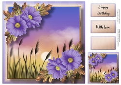 Sumptuous Sunset 2 8x8