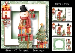 Stack Of Presents - Snowman
