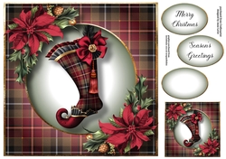 The Tartan Stocking 8x8