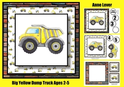 Big Yellow Dump Truck Ages 2-5