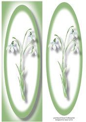 Simple Snowdrops Lge DL