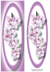 Simple Cherry Blossom Lge DL