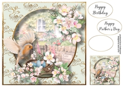 Birds Nest At The Rose Cottage 1 8x8