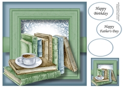 To A Book Lover - No Flowers 8x8