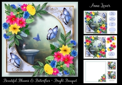 Beautiful Blooms & Butterflies - Bright Bouquet