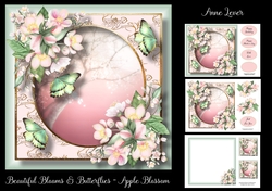Beautiful Blooms & Butterflies - Apple Blossom
