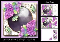 Beautiful Blooms & Butterflies - Lovely Lilac
