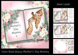 Open Book Happy Mothers Day Mummy