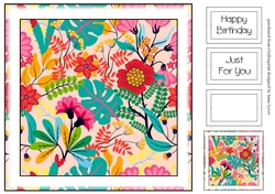 Simple Bright Floral Print 1