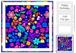 Simple Bright Floral Print 2
