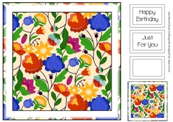 Simple Bright Floral Print 3