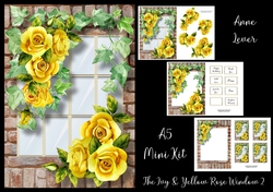 The Ivy & Yellow Roses 2 Window
