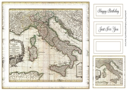 Simple Old Vintage Map 2