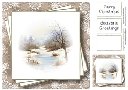 Faded Scene - The Frozen Stream - No Flowers