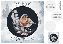 Winter Woodlands Christmas - Robin 2