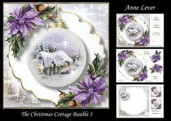 The Christmas Cottage Bauble 1