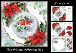 The Christmas Robin Bauble 1