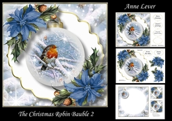 The Christmas Robin Bauble 2