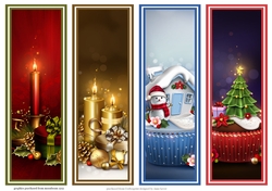 Christmas Bookmarks Sheet 2