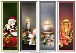 Christmas Bookmarks Sheet 3