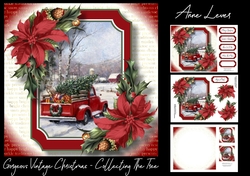 Gorgeous Vintage Christmas - Collecting The tree