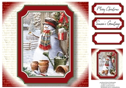 Gorgeous Vintage Christmas NO FLOWERS - The Snowman