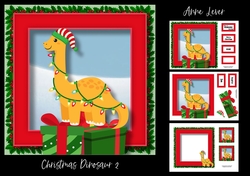 Christmas Dinosaur 2