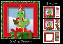 Christmas Dinosaur 3